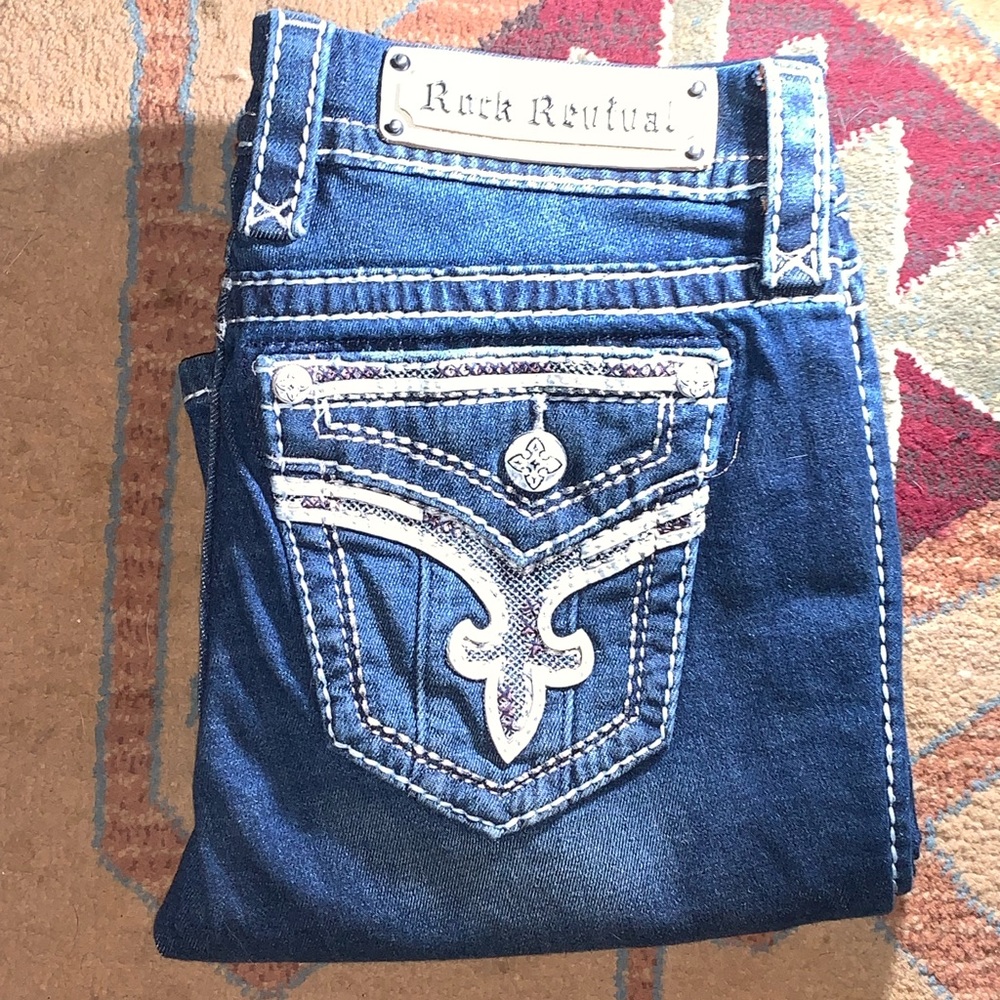 NWOT Rock Revival Evella Bootcut Jeans